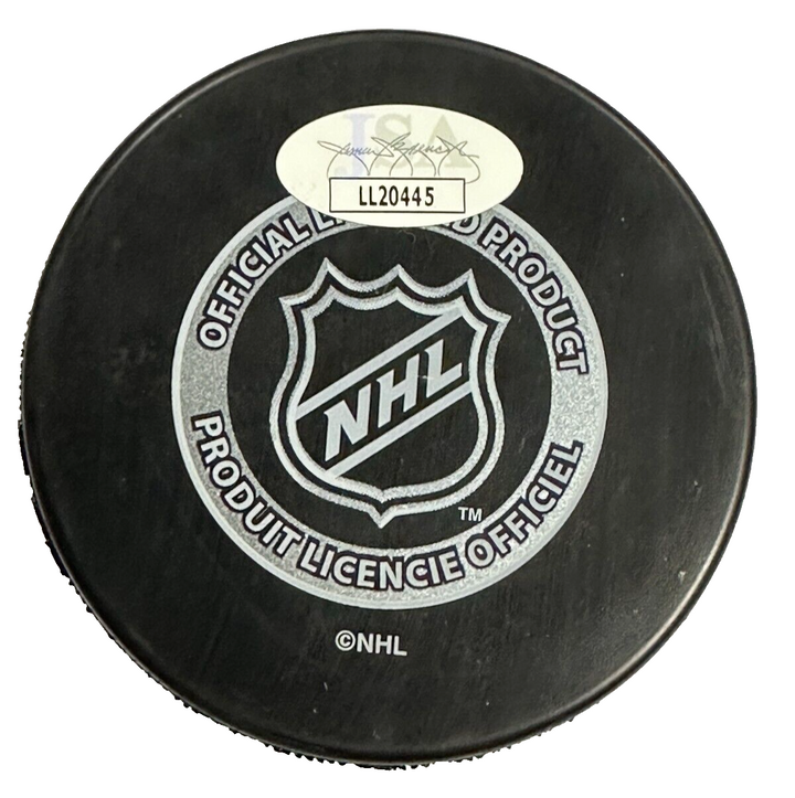 Jari Kurri Autographed Los Angeles Kings Hockey Puck HOF JSA