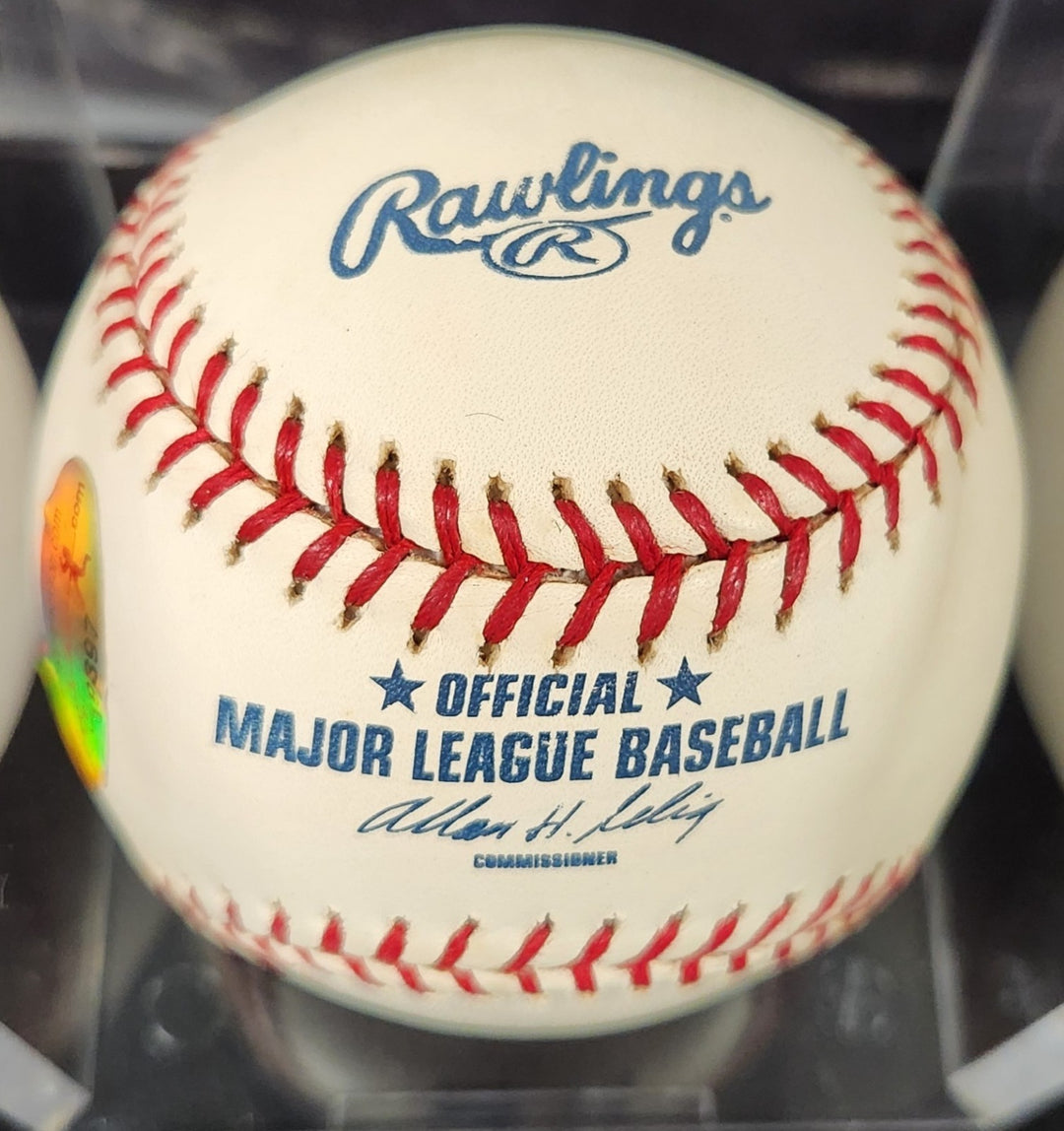 Jim Palmer Signed Inscribed Major League Baseball Orioles HOF Reggie Jackson COA
