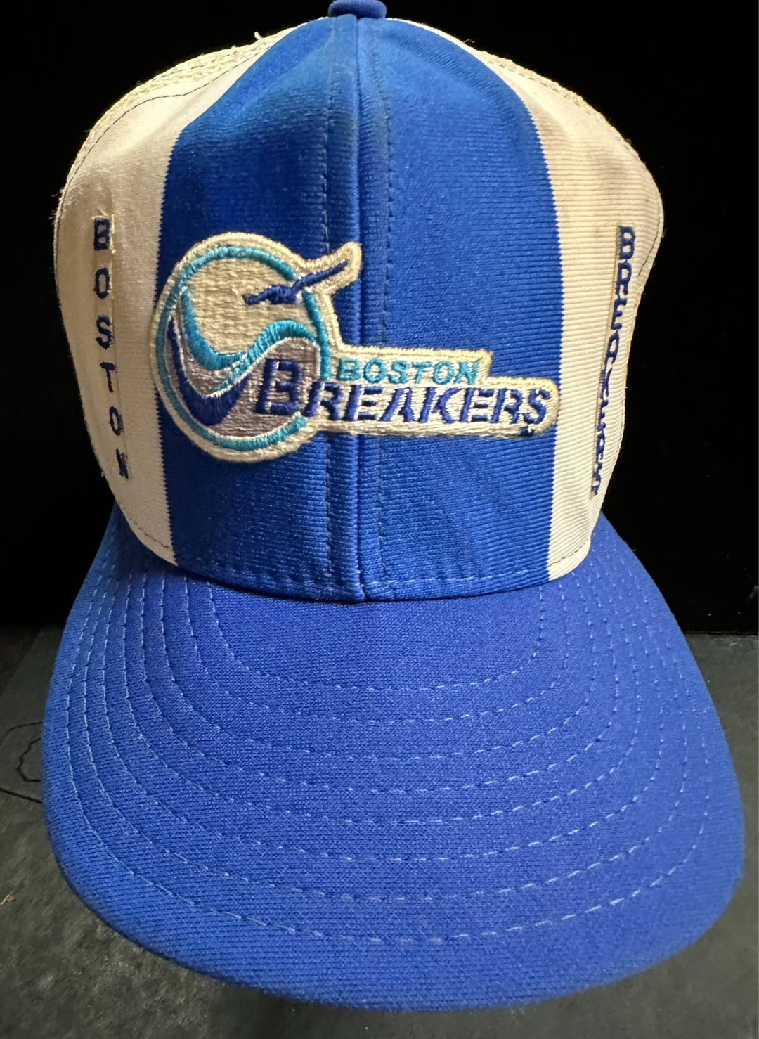 Vintage 1980's Boston Breakers Snapback Truckers Adjustable Hat USFL