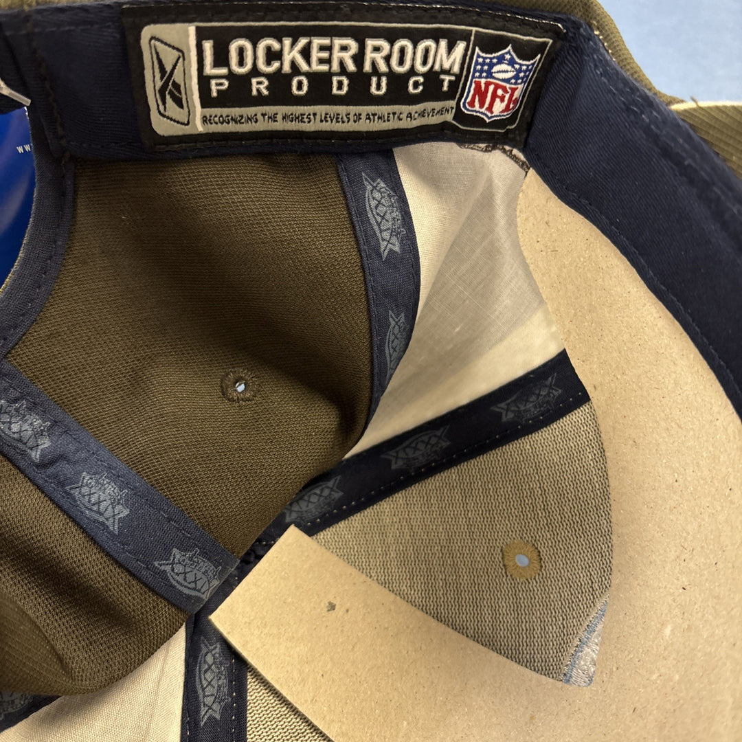 2005 New England Patriots Super Bowl Champions XXXIX Adjustable Hat Locker Room