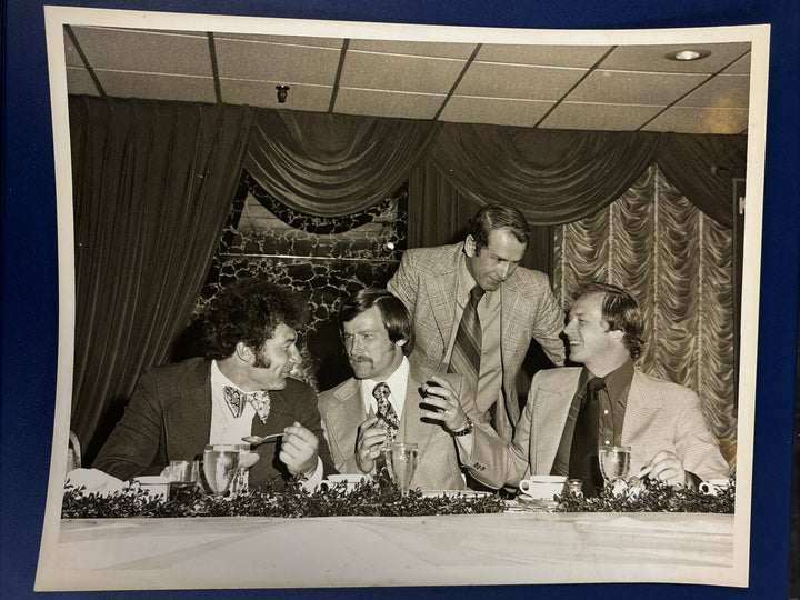 1970’s Green Sheppard Smith Cashman Original Boston Bruins Team Photo 8x10