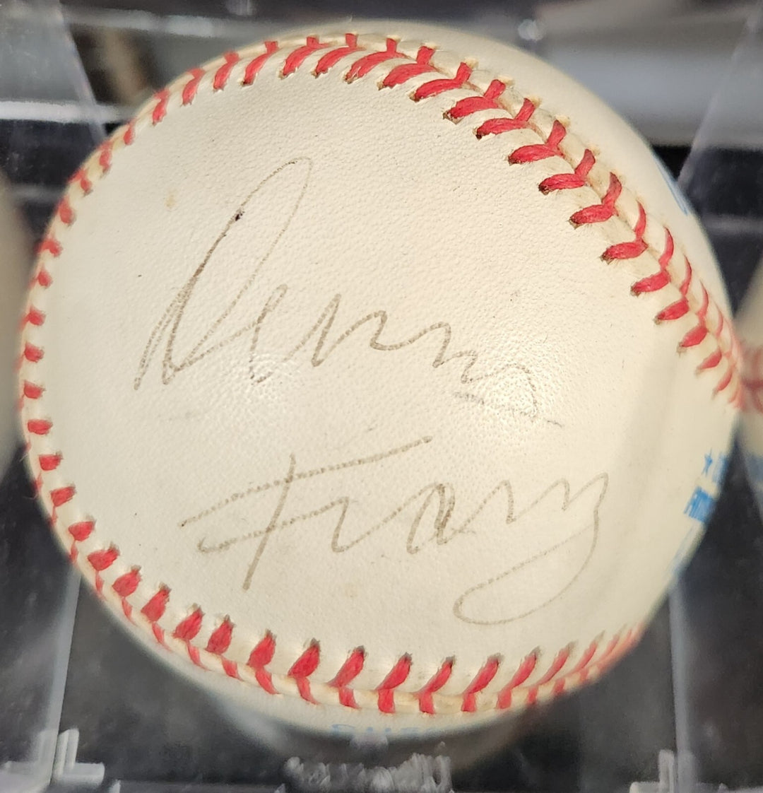 Dennis Franz Signed American League Baseball Actor NYPD Blue SGC COA
