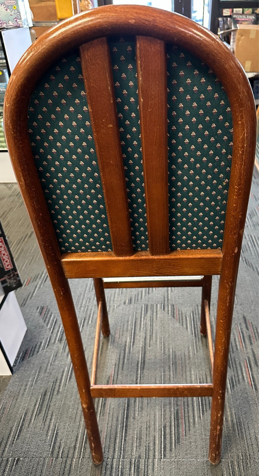 Original Fenway Park .406 Club Bar Stool Boston Red Sox