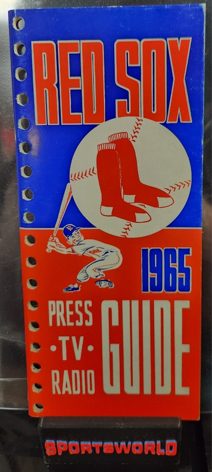 Boston Red Sox 1965 Press TV Radio Guide Yaz HOF Conigliaro Petrocelli Malzone