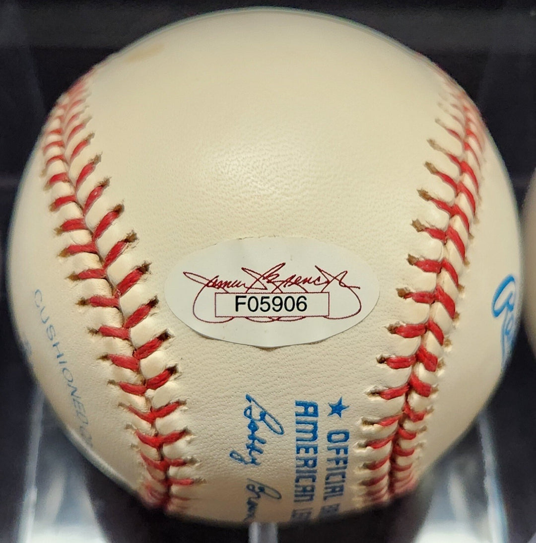 Ralph Houk Signed American League Baseball Yankees Red Sox JSA COA
