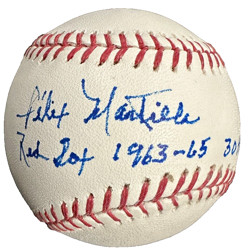 Felix Mantilla Autographed Fenway Park 100th Anniversary Baseball Red Sox