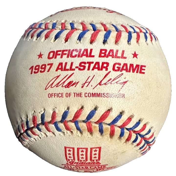 Mariano Rivera Autographed Official 1997 All-Star Game Baseball Yankees JSA BAS