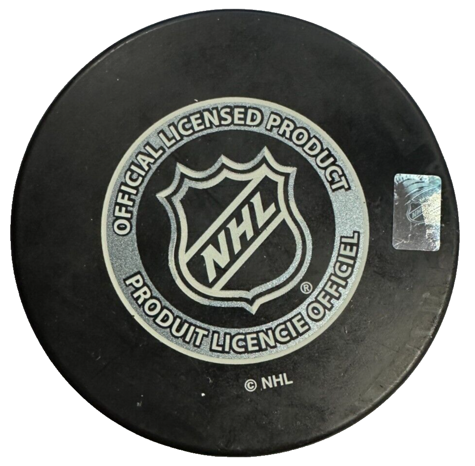 Patrice Bergeron Autographed Boston Bruins Hockey Puck NHL