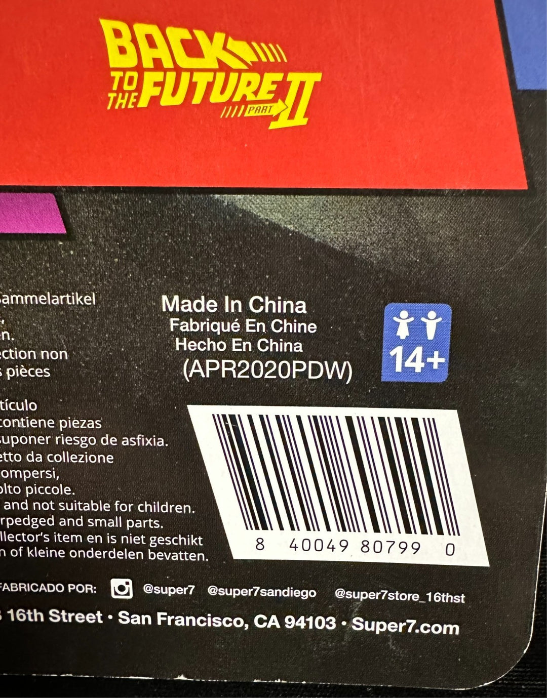 Back to the Future II Biff Tannen Action Figure NIB