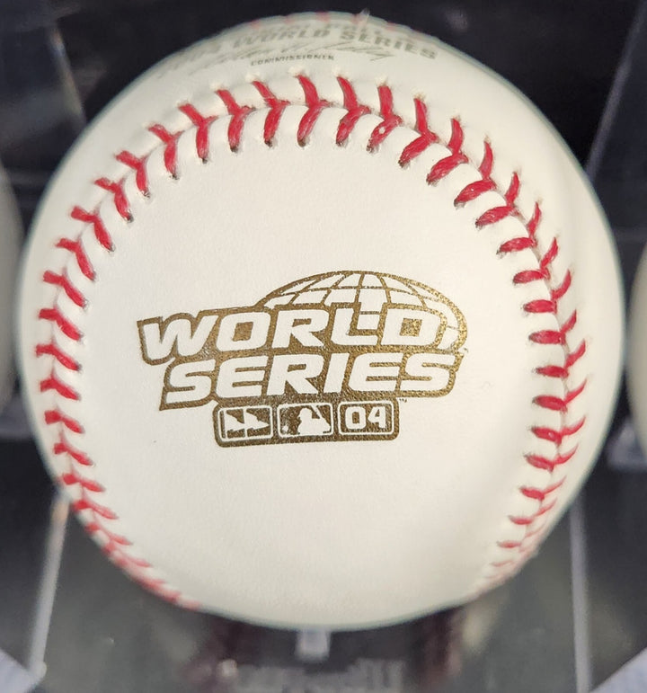 Keith Foulke Signed 2004 World Series Baseball MLB Authentic COA