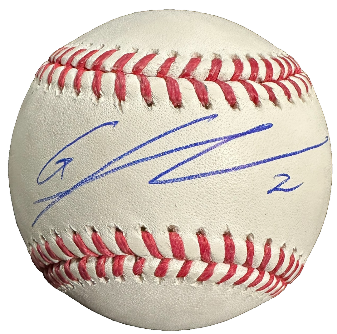 Gunnar Henderson Autographed Official Major League Baseball Baltimore Orioles