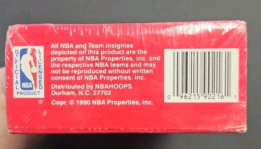 1990-91 NBA Hoops Series 2 Wax Box 36 Packs - Factory Sealed