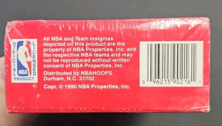 1990-91 NBA Hoops Series 2 Wax Box 36 Packs - Factory Sealed