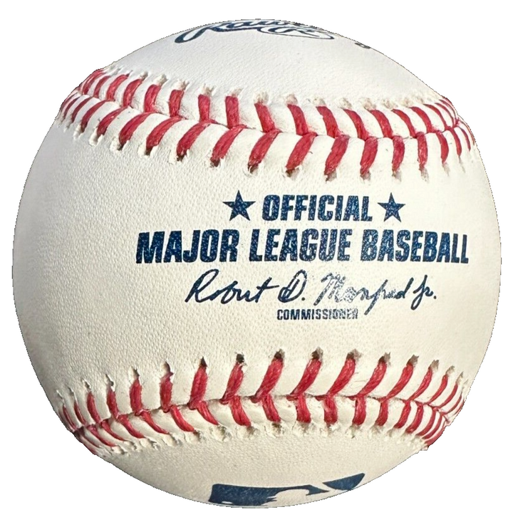 Bucky Dent & Mike Torrez Autographed Official Major League Baseball Red Sox NYY