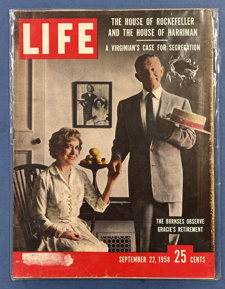 Life Magazine Vintage The House Of Rockefeller & Harriman September 22 1958