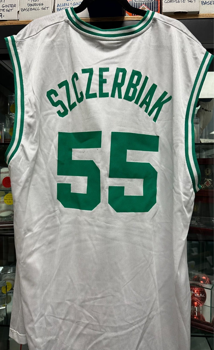 Wally Szczerbiak Autographed Boston Celtics Authentic Jersey NBA