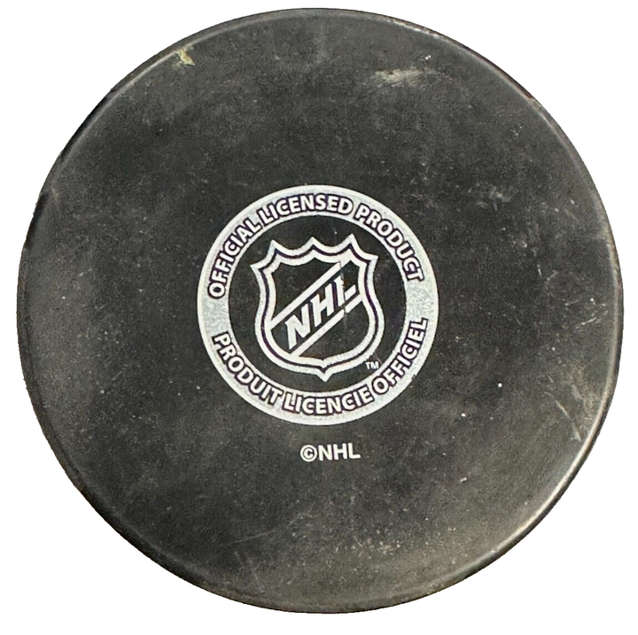 Craig Janney Autographed Boston Bruins Hockey Puck NHL