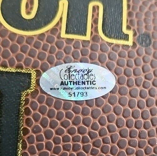 Kevin Greene Signed HOF Inscribed Wilson NFL Bronze Series Football Envoy Holo