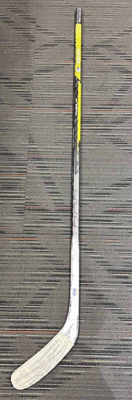Hampus Lindholm Game Used Stick Boston Bruins 100 Year Hologram Broken