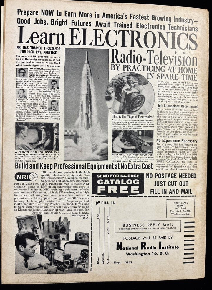 April 1963 Sport World Magazine Complete Baseball Record Book