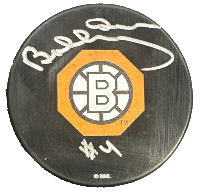 Bobby Orr Autographed Boston Bruins Old Logo Hockey Puck HOF GNR