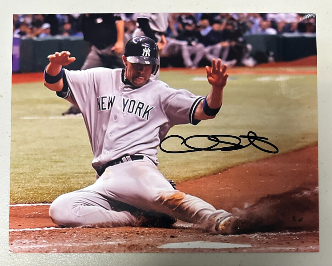 Chris Stewart Autographed New York Yankees 8x10 Photo