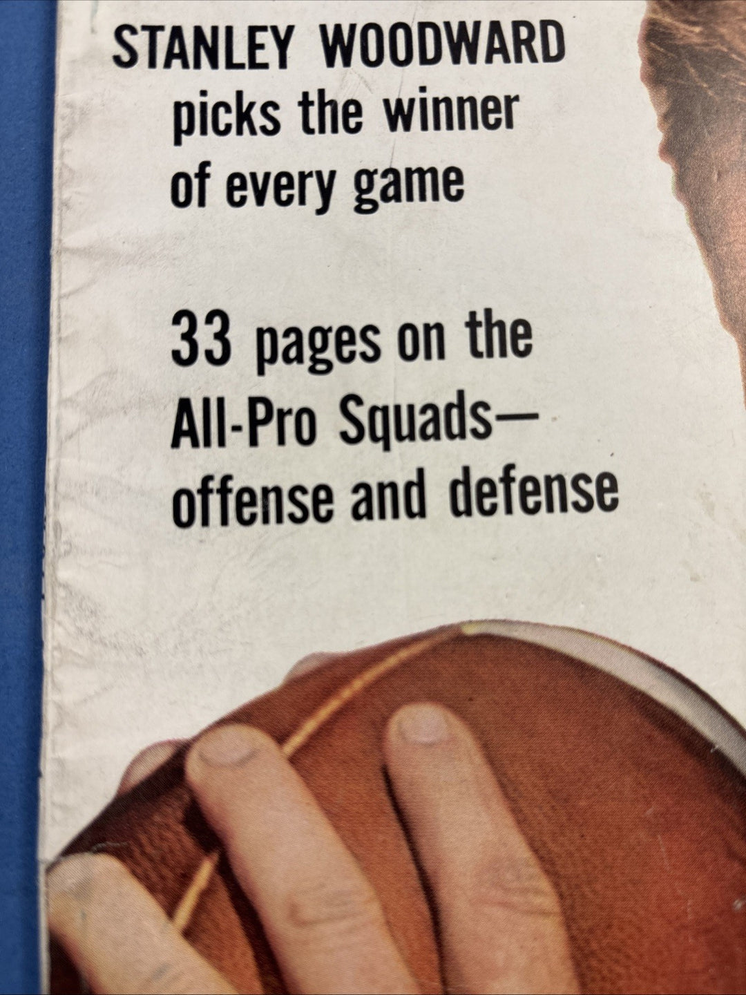 1958 Dell Pro Football No. 1 Annual Magazine Bobby Layne