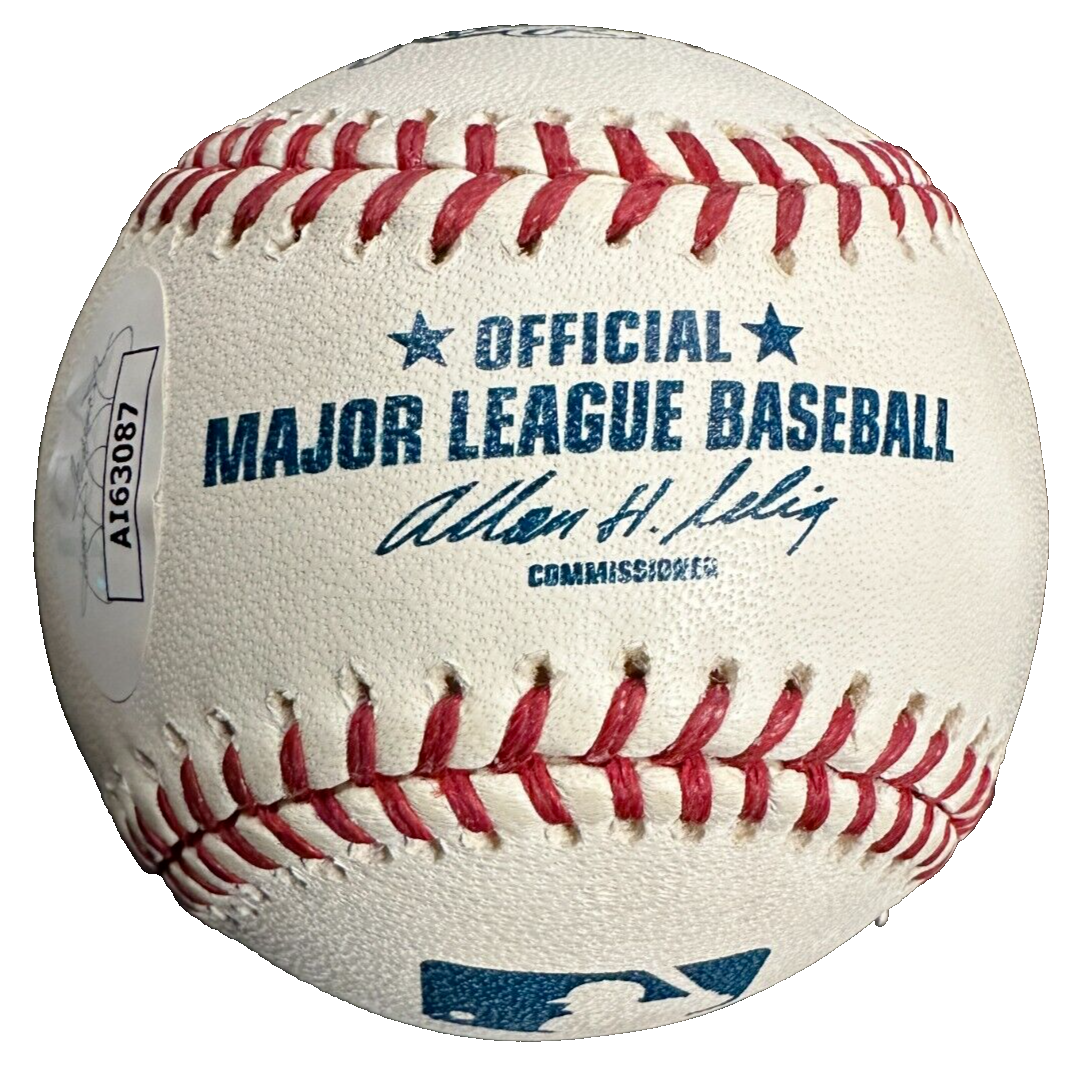 Paul Molitor Autographed Official Major League Baseball HOF Brewers JSA