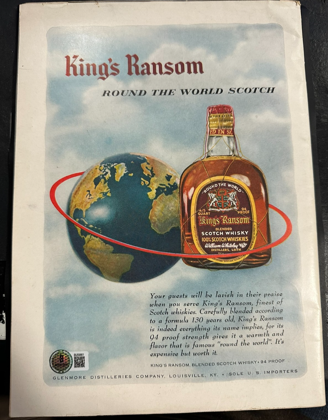 Bob Cousy Signed January 9, 1956 Issue of Sport Illustrated Magazine BAS HOF