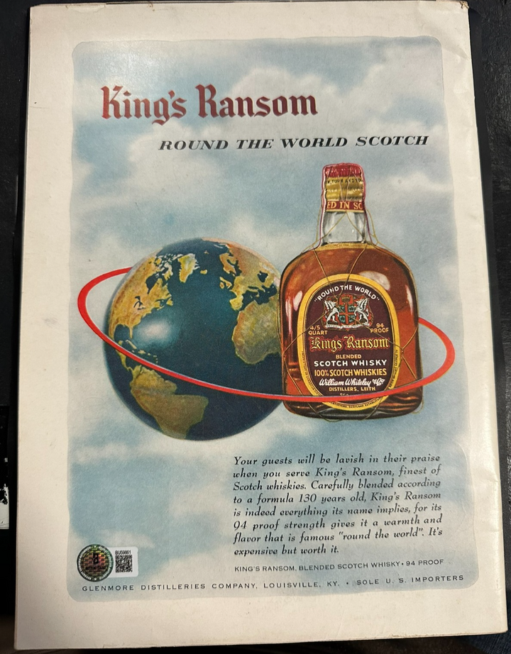 Bob Cousy Signed January 9, 1956 Issue of Sport Illustrated Magazine BAS HOF