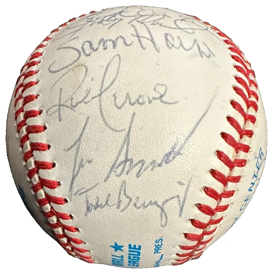 1988 Boston Red Sox Team Autographed Baseball Clemens Boggs Rice Smith