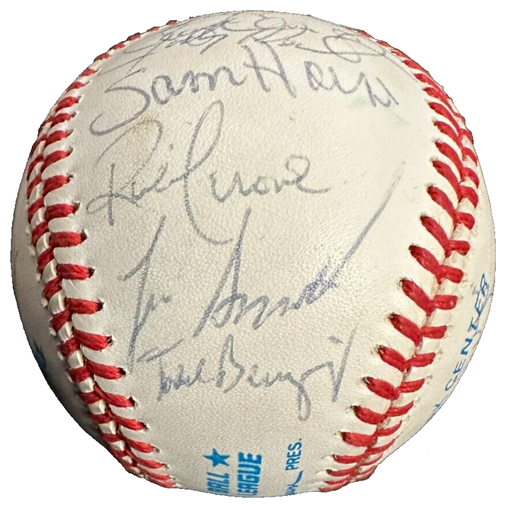 1988 Boston Red Sox Team Autographed Baseball Clemens Boggs Rice Smith