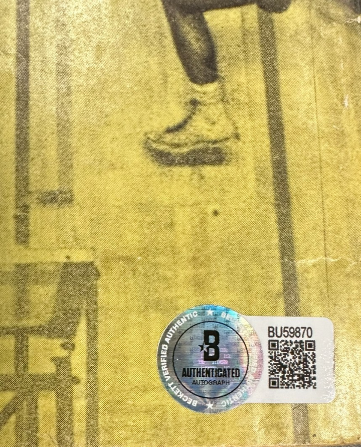 Bob Cousy Autographed 1957 Professional Basketball All-Star Annual Magazine BAS