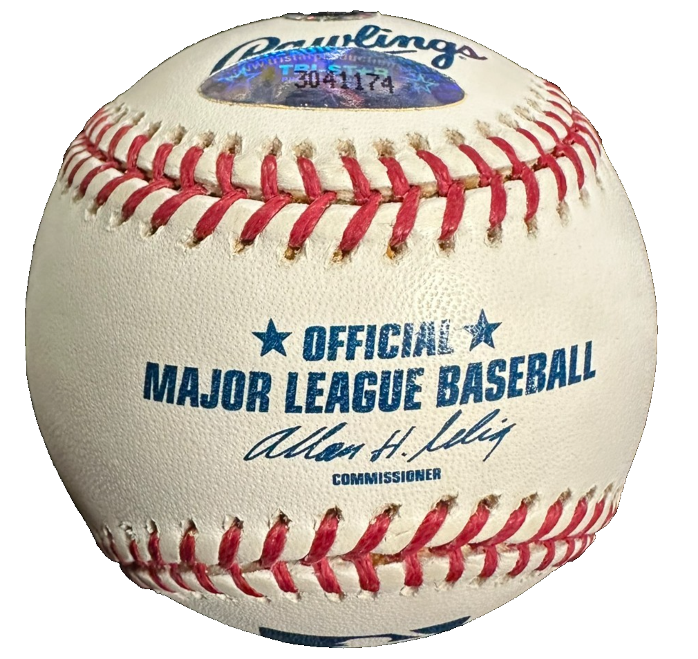Rich Harden Autographed Major League Baseball TRISTAR Oakland A's