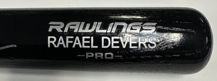 Rafael Devers Autographed Game Model Baseball Bat Boston Red Sox JSA