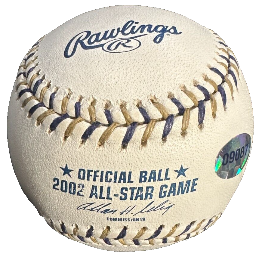 Derek Lowe Autographed Official 2002 All-Star Game Baseball Red Sox