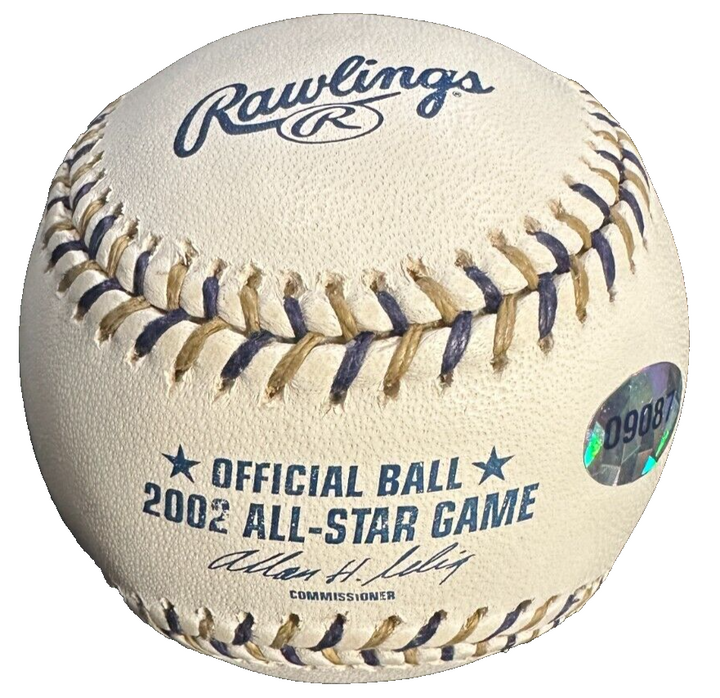 Derek Lowe Autographed Official 2002 All-Star Game Baseball Red Sox