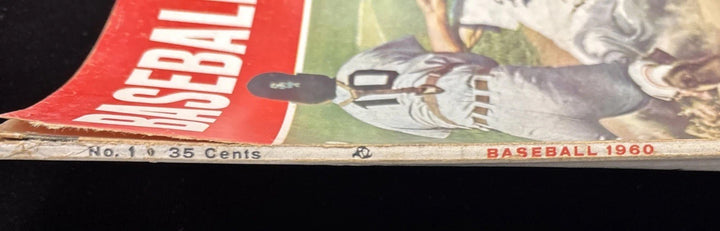 Baseball Magazine 1960 Whitestone Publication Wally Moon Los Angeles Dodgers