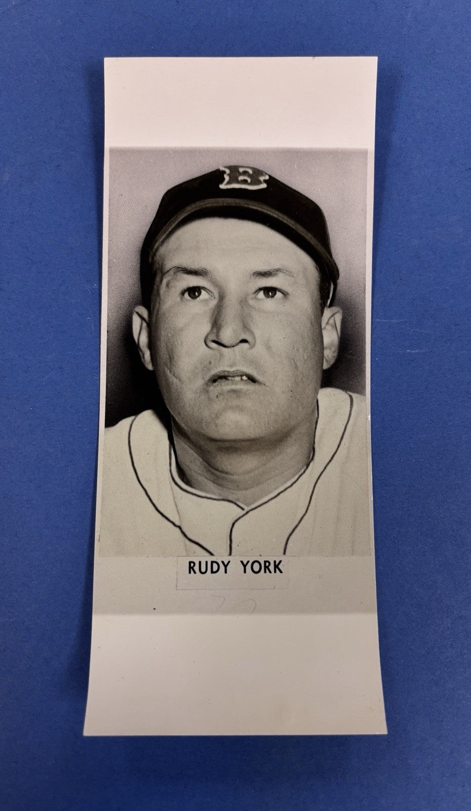1946 Rudy York Original 3x7 Newspaper Wire Photo Boston Red Sox