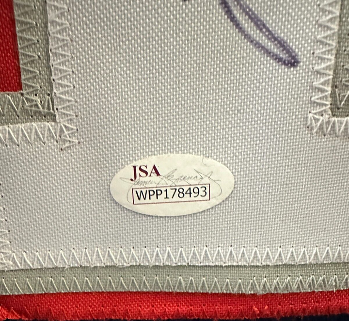 Josh Gordon Autographed New England Patriots Jersey JSA NFL