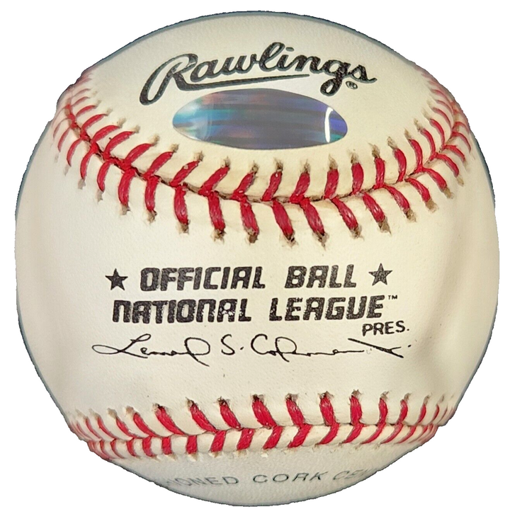 James Gandolfini Autographed ONL Baseball W/ Tony Inscription Steiner Soprano's