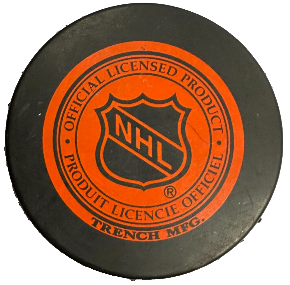 Frank Mahovlich Autographed Toronto Maple Leafs Hockey Puck W/ HOF 1981