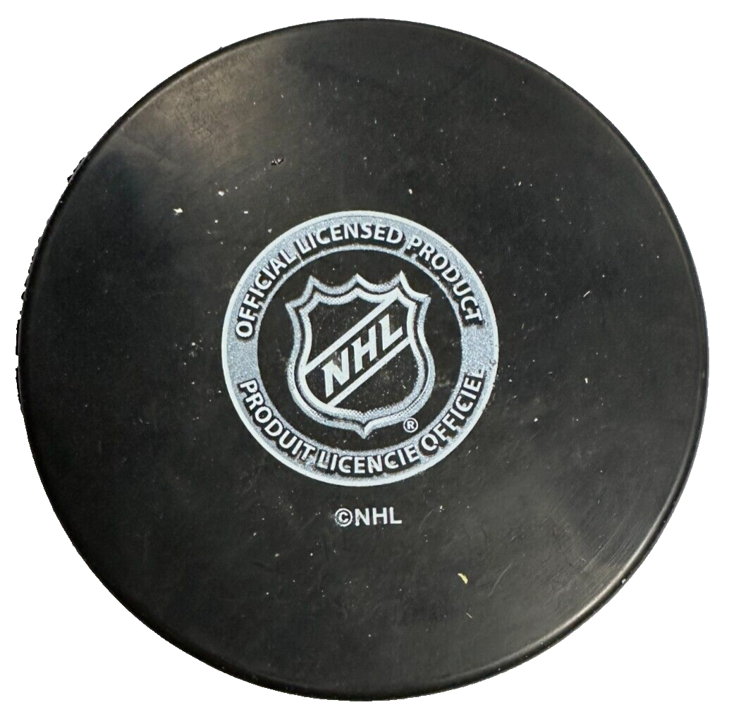 Marty Howe Autographed Boston Bruins Hockey Puck HOF