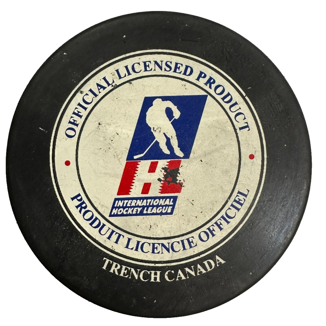 Vintage Detroit Vipers Official Hockey Puck IHL