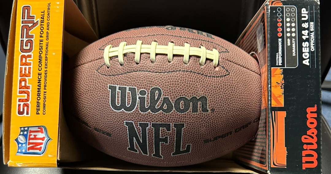 Dwight Stephenson Autographed Wilson Official NFL Football W/ HOF 98 Dolphins