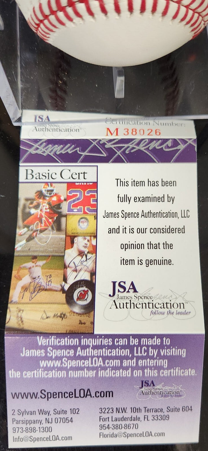 Will Middlebrooks Signed 2013 World Series Baseball Boston Red Sox JSA COA