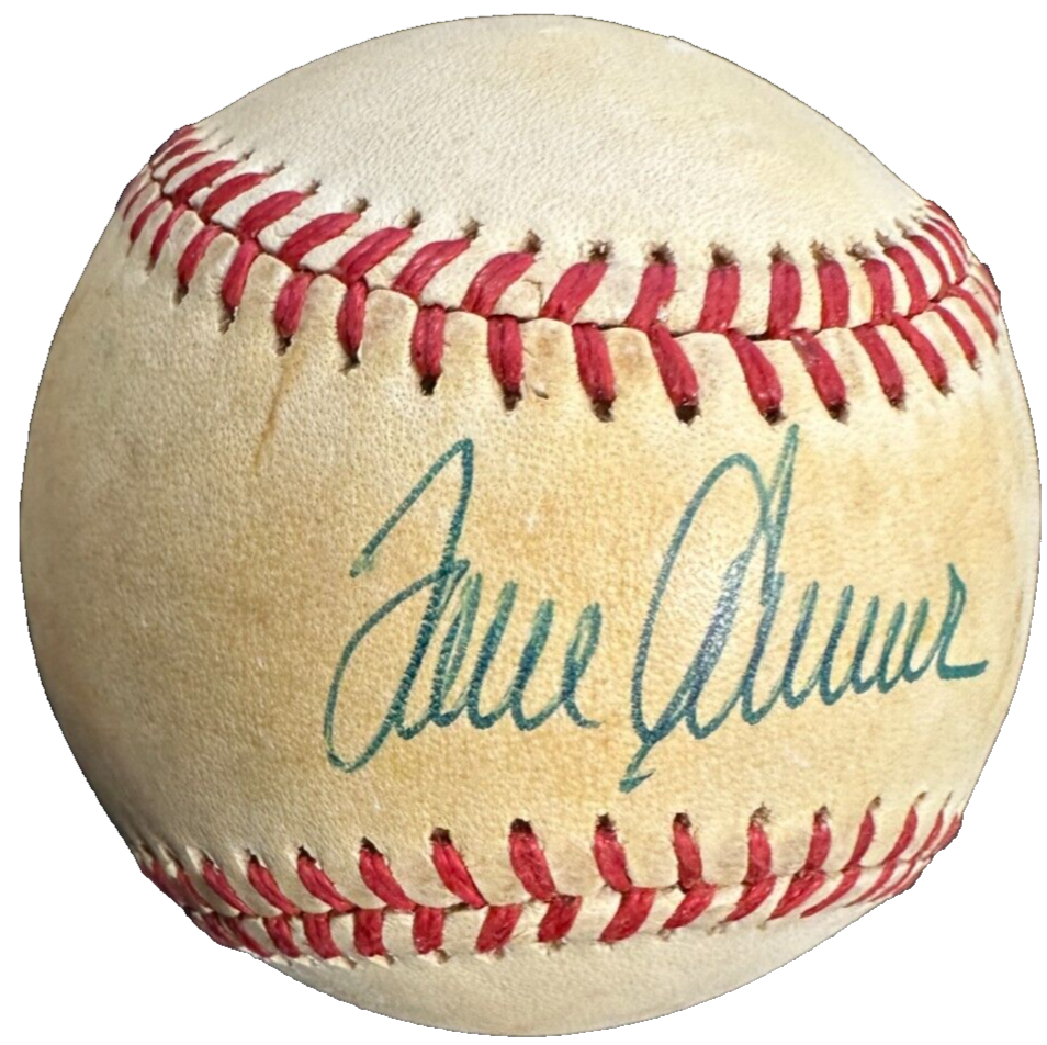 Tom Seaver Autographed Official American League Baseball BAS Mets Reds Red Sox