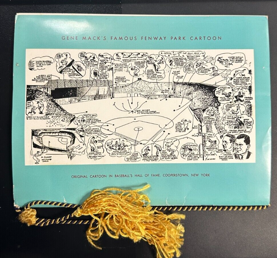 Jan 28 1954 Fifteenth Annual Baseball Writers Association America Dinner Program