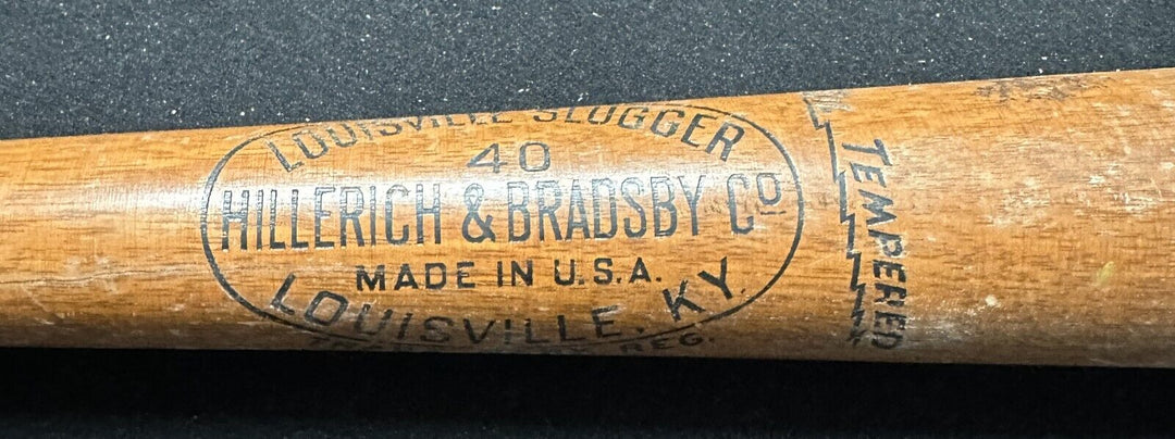 Ralph Kiner Autographed Hillerich & Bradsby Model Bat HOF BAS Pirates