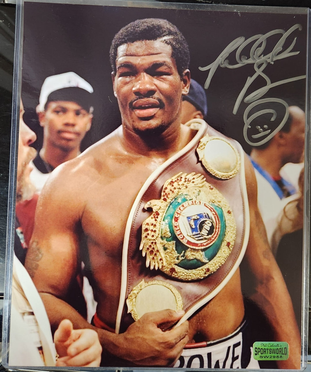 Riddick Bowe Autographed 8x10 Photo Boxing HOF